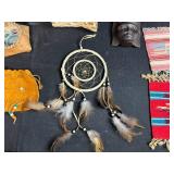 Collection of Native American Inspired Decor and Handcrafted Items