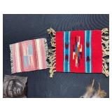 Collection of Native American Inspired Decor and Handcrafted Items