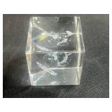 Collection of Crystal and Glass Mini Figurines, Sweden Handmade Crystal, and Decor Box