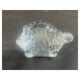 Collection of Crystal and Glass Mini Figurines, Sweden Handmade Crystal, and Decor Box