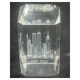 Collection of Crystal and Glass Mini Figurines, Sweden Handmade Crystal, and Decor Box