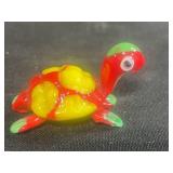 Collection of Crystal and Glass Mini Figurines, Sweden Handmade Crystal, and Decor Box