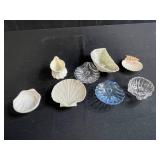 Assorted Vintage Shell-Shaped Dishes and Trinket Bowls