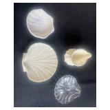 Assorted Vintage Shell-Shaped Dishes and Trinket Bowls