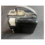 Canon PowerShot A480 and Kodak Brownie Hawkeye Cameras with Textile Pouch