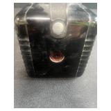 Canon PowerShot A480 and Kodak Brownie Hawkeye Cameras with Textile Pouch