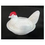 Collection of Ceramic and Glass Easter Decor with Goebel Chicks and Egg Cups