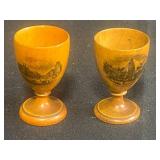 Collection of Ceramic and Glass Easter Decor with Goebel Chicks and Egg Cups