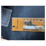 Leather Crafting Supplies Bundle with Tools, Kits, and Finishes - content quantities unverified