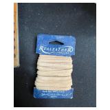 Leather Crafting Supplies Bundle with Tools, Kits, and Finishes - content quantities unverified