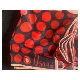 Samsonite Montbello II Yellow Train Case with Vintage Scarves Inc Vera