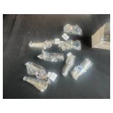 VTG Framed Nude Art, Decorative Fruit Bowl, and Wind Chimes