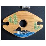 Vintage Old Dutch Potato Chip Tin (no lid), Tray, Cookie Cutters, Tumblers, and Kitchen Accessories Assortment