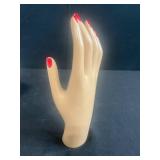 California Pottery Pink Lady Dancer Figurine & Vintage Vanity Decor Display Collection Glass Busts Mini Perfume Bottles