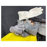 Collection of Vintage and Modern Gloves, Mittens, Hats and Winter Accessories in Crates