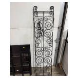 Collection of 3 Metal and Wood Wall Decor Racks