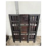 Collection of 3 Metal and Wood Wall Decor Racks