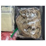 Vintage Metal Sewing Box with Notions, Buttons, Thread, and Craft Supplies