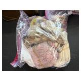 Vintage Metal Sewing Box with Notions, Buttons, Thread, and Craft Supplies