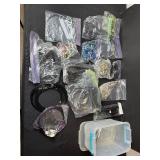 Bulk Lot of Assorted Necklace Cords and Chains with Clasps for Jewelry Making