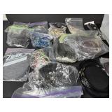 Bulk Lot of Assorted Necklace Cords and Chains with Clasps for Jewelry Making