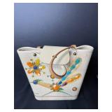 Collection of 5 Vintage Handbags and Coin Purses with Embellished and Novelty Designs