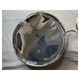 Black Patent Purse Lot with Clock Design Shoulder Bag and Modern Clutch