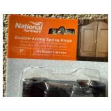 SSS. 2x Double Acting Spring Hinges