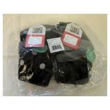 SSS. 5x Black Muk Luk Socks-L/XL