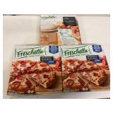 B. 3x Freschetta Rising Crust Pepperoni Pizza