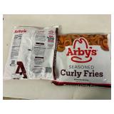 2x 4lbs Arbys Seasoned Curly Fries