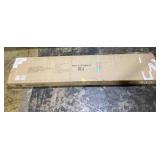 Costway Twin Size Floor Bed with Door & Fence with Safety Guardrails & Slats Support White