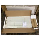 Costway Computer Desk PC Laptop Writing Table Workstation Student Study Furniture White