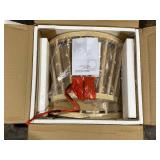 Costway Windsor Dining Chairs Set of 2 Rubber Wood Kitchen Chairs with Spindle Back