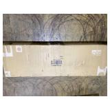 Costway 55" Large Outdoor Bar Table with Waterproof Top and Heavy-duty Metal Frame