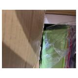 Costway - 15 Drawer Rolling Storage Cart Scrapbook Paper Office School Organizer - Multicolor (Minor Transit Damage)