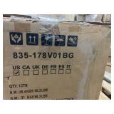 HOMCOM Bar Height Bar Stools Set of 2, 180 Degree Swivel Barstools with Solid Wood Footrests and Button Tufted Design, 30" Seat Height Bar Chairs for Kitchen Island, Beige