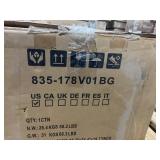 HOMCOM Bar Height Bar Stools Set of 2, 180 Degree Swivel Barstools with Solid Wood Footrests and Button Tufted Design, 30" Seat Height Bar Chairs for Kitchen Island, Beige