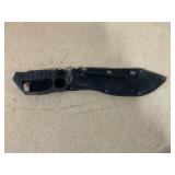 Neptune 15 1/2" Fixed Blade Hunting Knife w/ Sheath