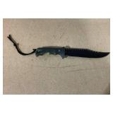 Neptune 13" Chameleon Survival Knife W/ Sheath HWT03-GYL