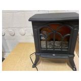 HOMCOM Electric Fireplace Heater, Fireplace Stove with Realistic LED Flames and Logs, and Overheating Protection, 750W/1500W (Heater Works But Lights Not Functioning)