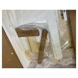 Qaba Kids Desk and Chair Set with Storage Shelves, Drawer for 3-10 Years, White