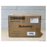 Outsunny 67" Life Size Outdoor Halloween Decorations Talking Circus Clown, Animatronic Animated Prop, Decor with Sound and Motion Activated Light Up Eyes, Laughter