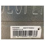 Vissani 7.2 cu. ft. Top Freezer Refrigerator in Fingerprint Resistant Stainless Steel Look (Minor Transit Damage, See Photos)