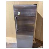 Vissani 24 in. 11 cu. ft. Convertible Auto Defrost Garage Ready Upright Freezer/Refrigerator in Stainless Steel (Minor Trasnit Damage. One Container Slightly Cracked)