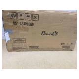 PawHut Wooden Hamster Cage with Legs Gerbil Cage with Seesaw Hut Water Bottle Food Dish Hamster Habitat for Syrian Dwarf Mouse 28inch x 16inch x 29.5inch Nature Wood