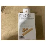 LOT OF 15 North Key Pack Wood Grain: Flexible Computer Keyboard