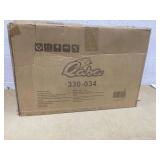 Qaba Kids Wooden Plush Ride-On Rocking Horse Chair Toy with Realistic Sounds Dark Brown/White