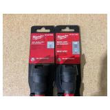 LOT OF 2 Milwaukee 3/8" Quik-Lok Extension 12"