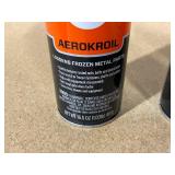 LOT OF 3 Kroil Penetrant Aerokoil